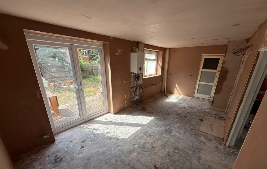 Room renovation underway